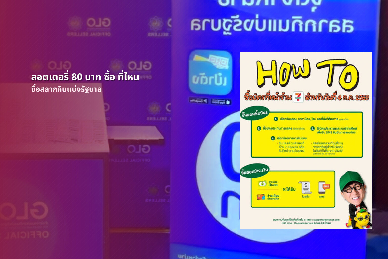ลอตเตอรี่ 80 บาท ซื้อ ที่ไหน ซื้อสลากกินแบ่งรัฐบาล