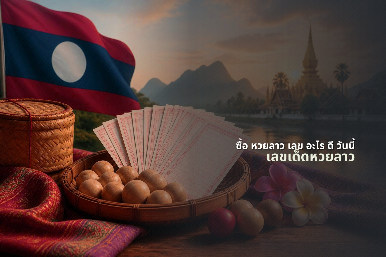ซื้อ หวยลาว เลข อะไร ดี วันนี้ - lottery number selection