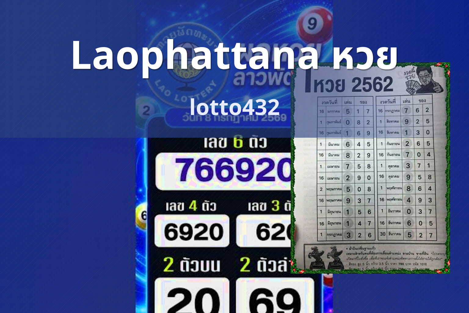 Laophattana หวย lotto432