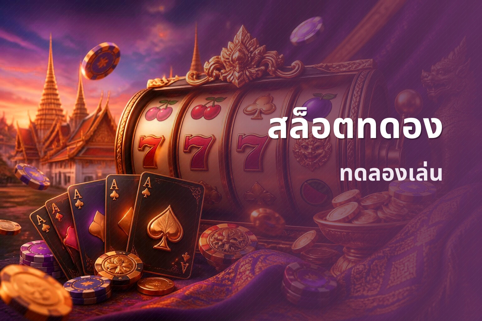 สล็อตทดอง ทดลองเล่น