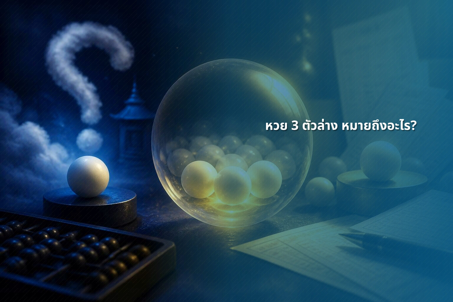 หวย 3 ตัวล่าง หมายถึงอะไร? - หวย