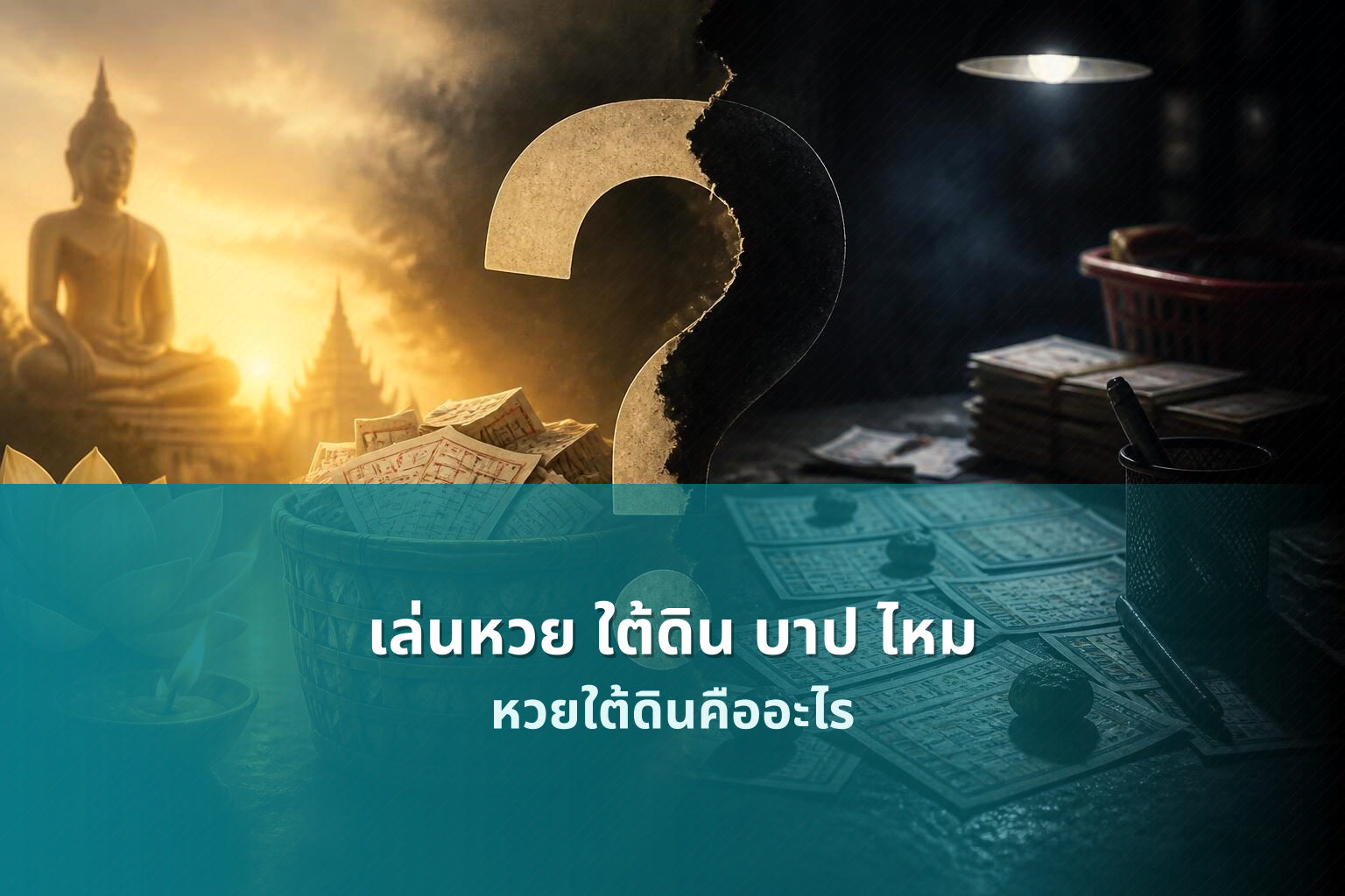 เล่นหวย ใต้ดิน บาป ไหม หวยใต้ดินคืออะไร