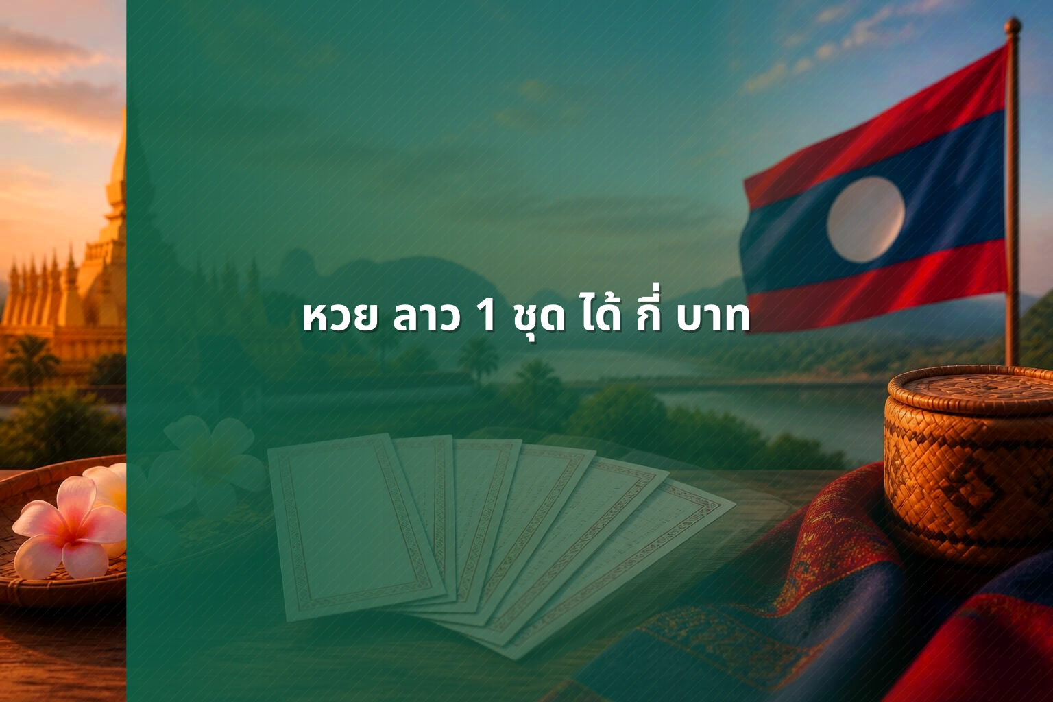 หวย ลาว 1 ชุด ได้ กี่ บาท - หวยลาว