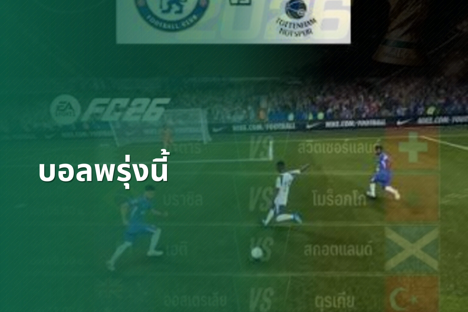 บอลพรุ่งนี้ - sports predictions