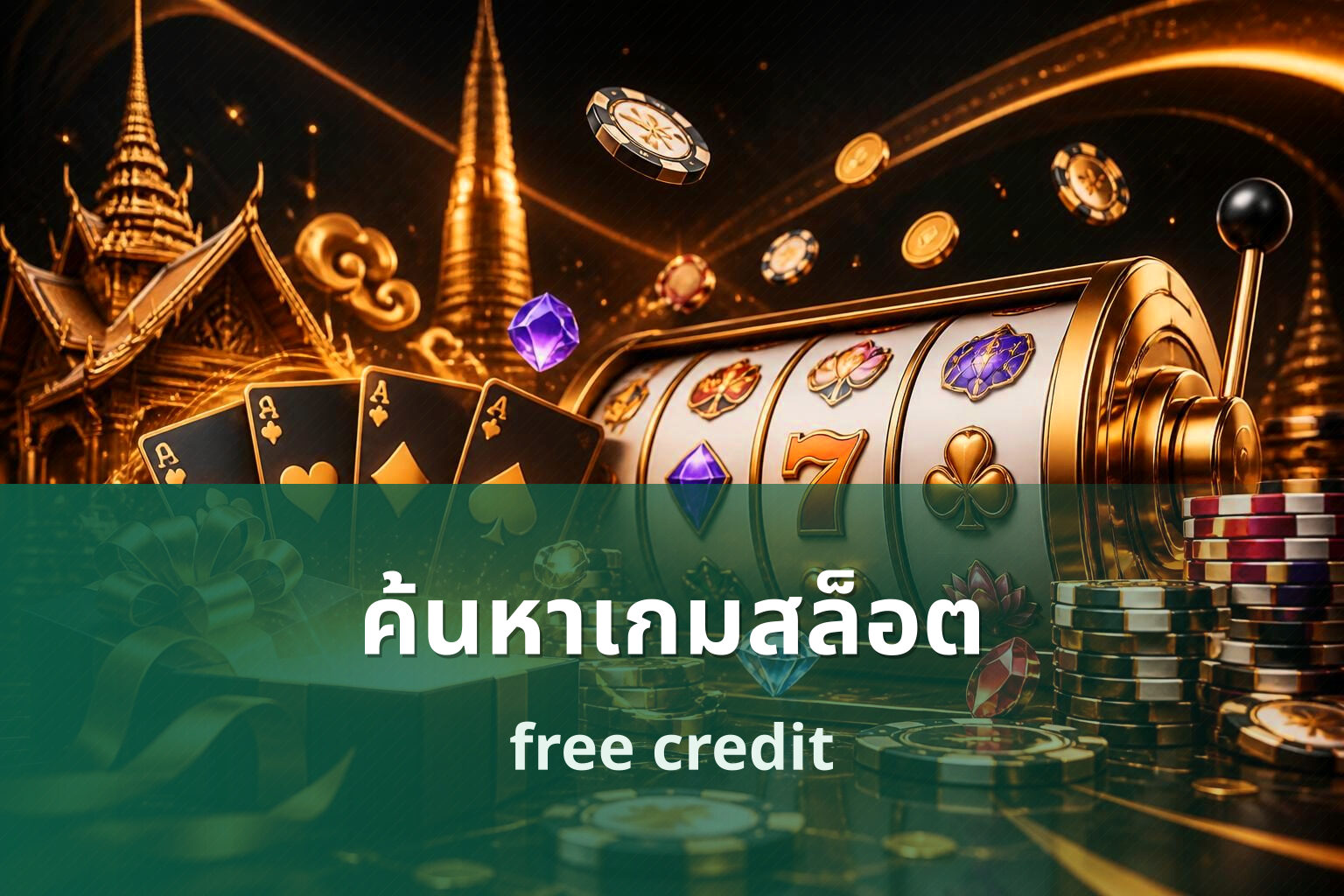 ค้นหาเกมสล็อต free credit