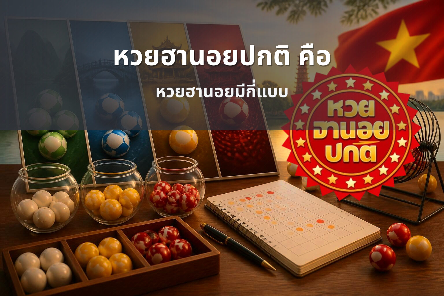 หวยฮานอยปกติ คือ หวยฮานอยมีกี่แบบ
