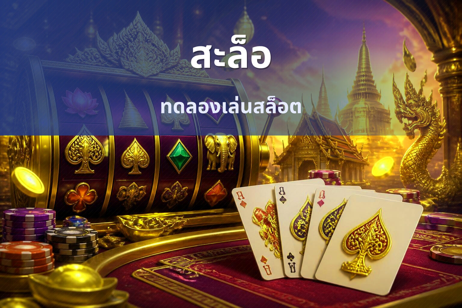 สะล็อ ทดลองเล่นสล็อต