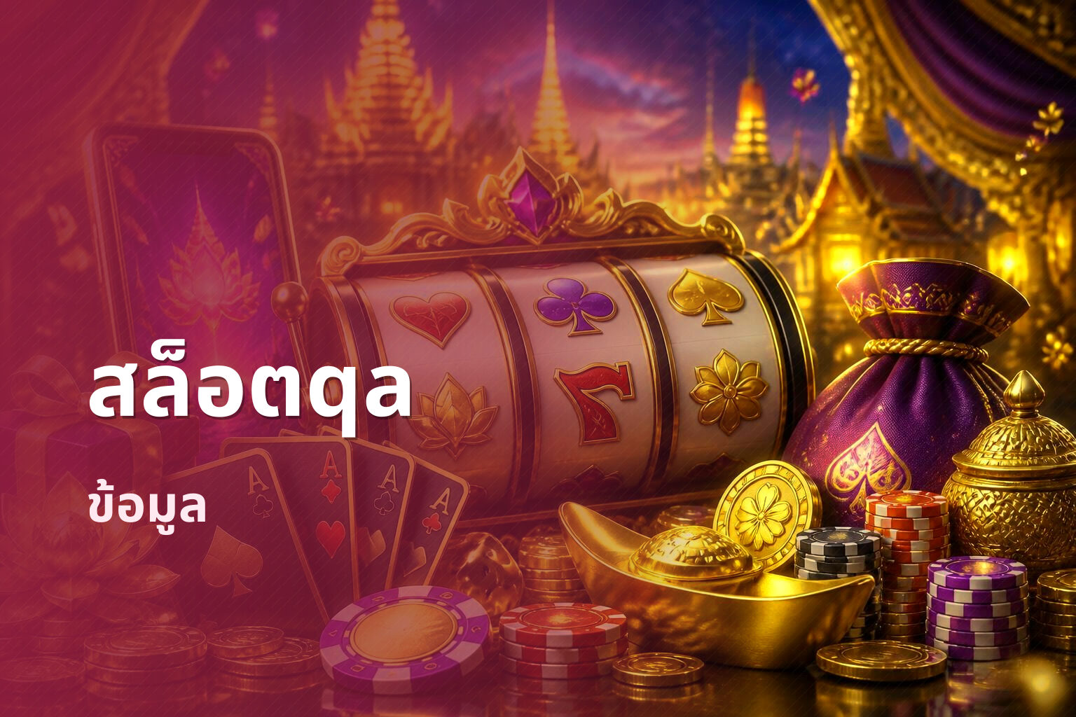 สล็อตqa ข้อมูล