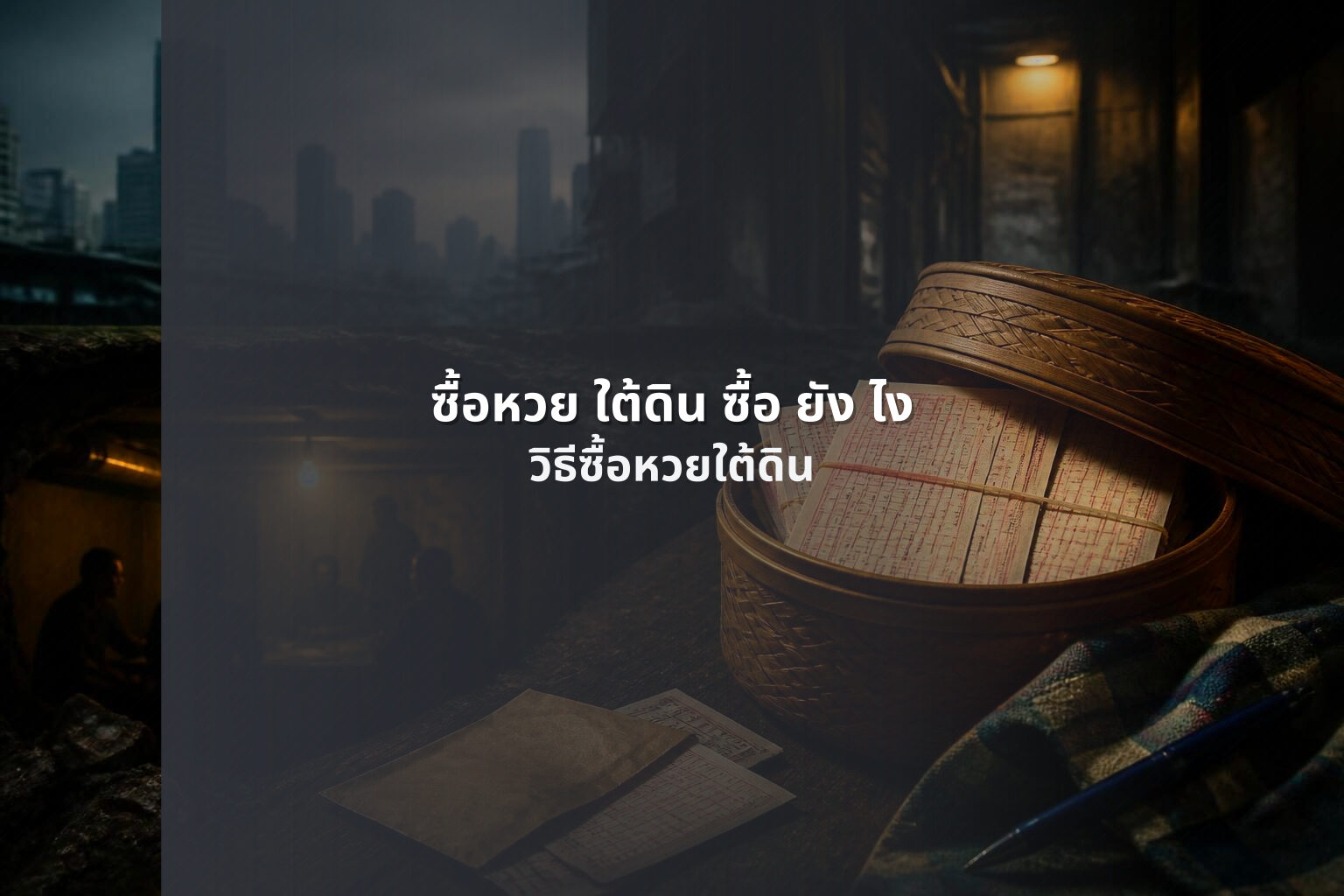ซื้อหวย ใต้ดิน ซื้อ ยัง ไง วิธีซื้อหวยใต้ดิน
