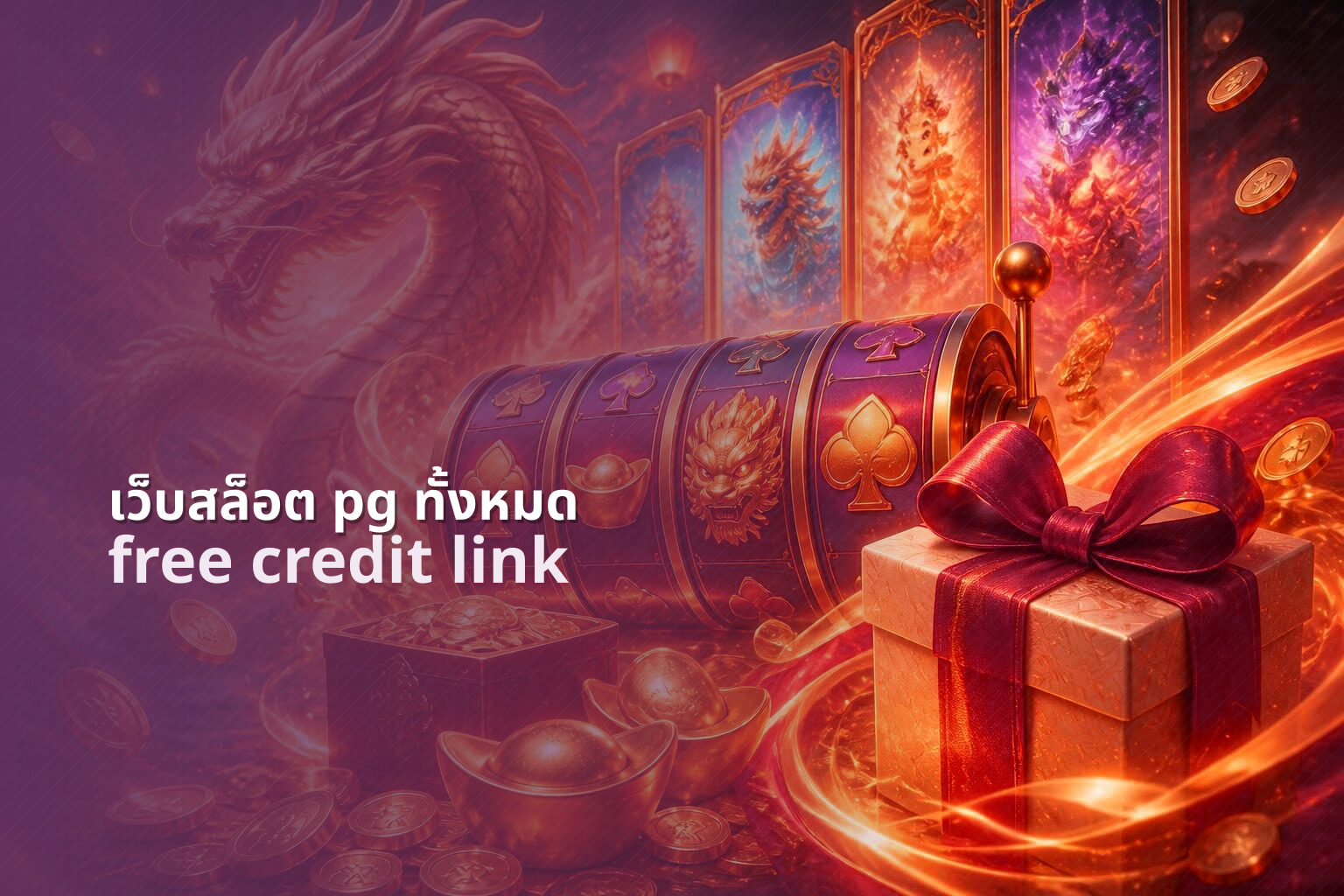 เว็บสล็อต pg ทั้งหมด - all pg slot websites