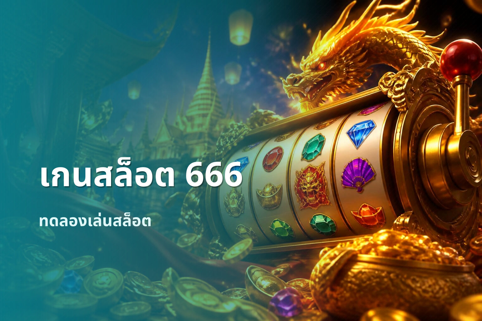 เกนสล็อต 666 ทดลองเล่นสล็อต