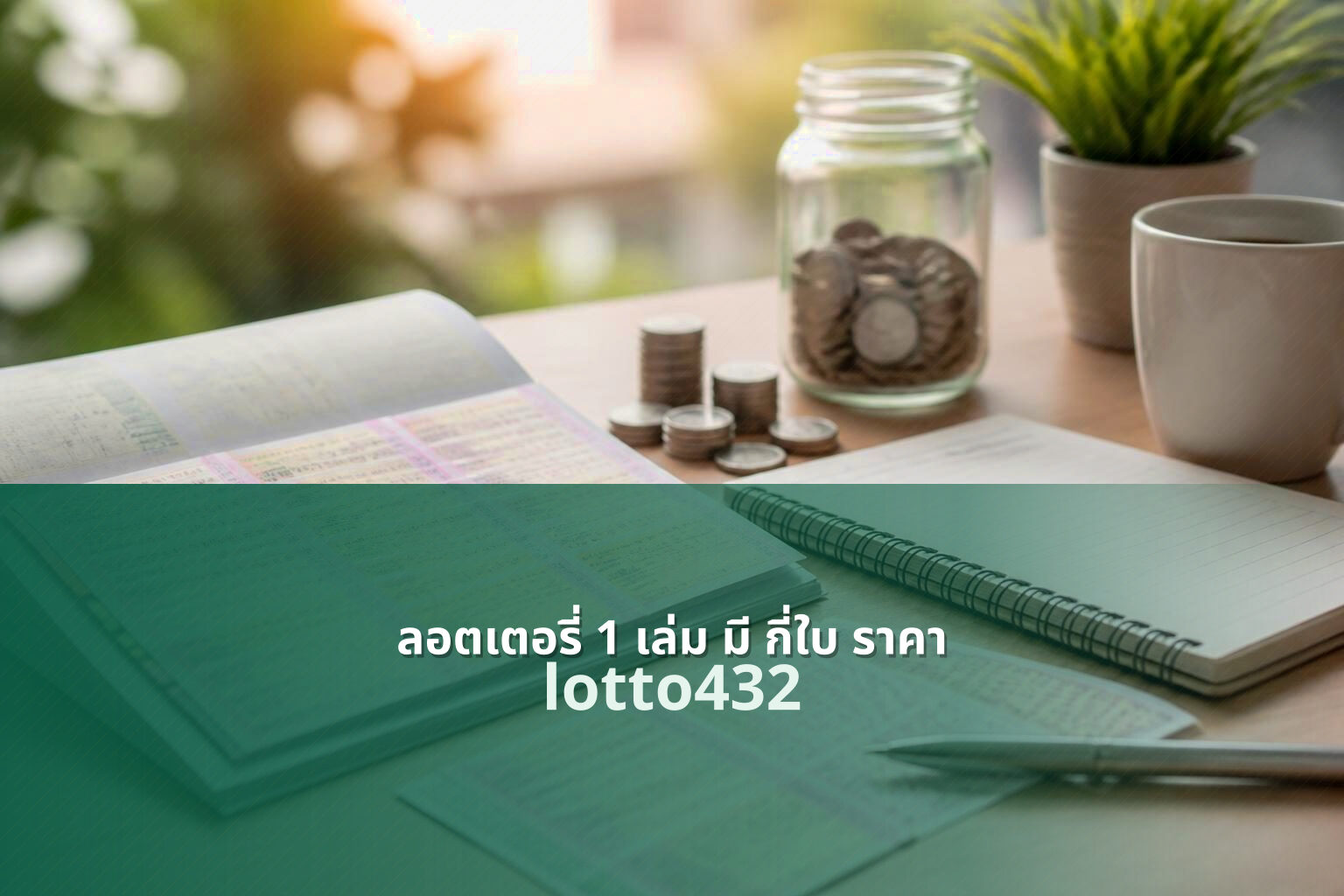 ลอตเตอรี่ 1 เล่ม มี กี่ใบ ราคา lotto432