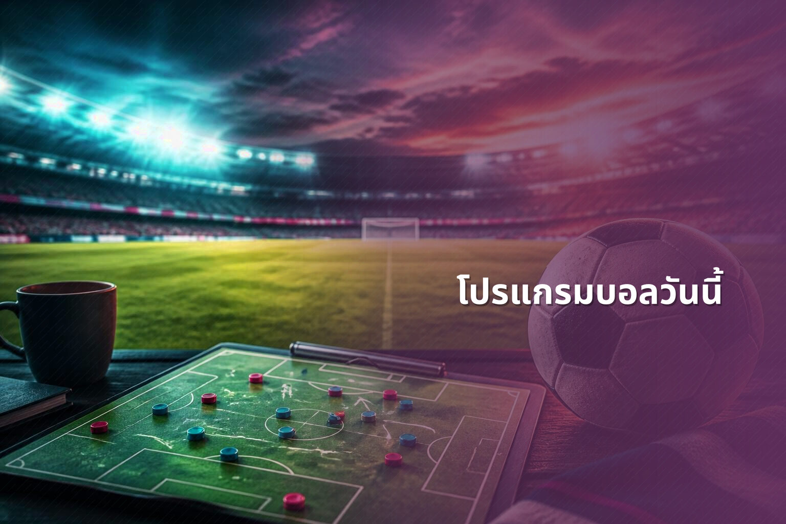 โปรแกรมบอลวันนี้ - sports schedules