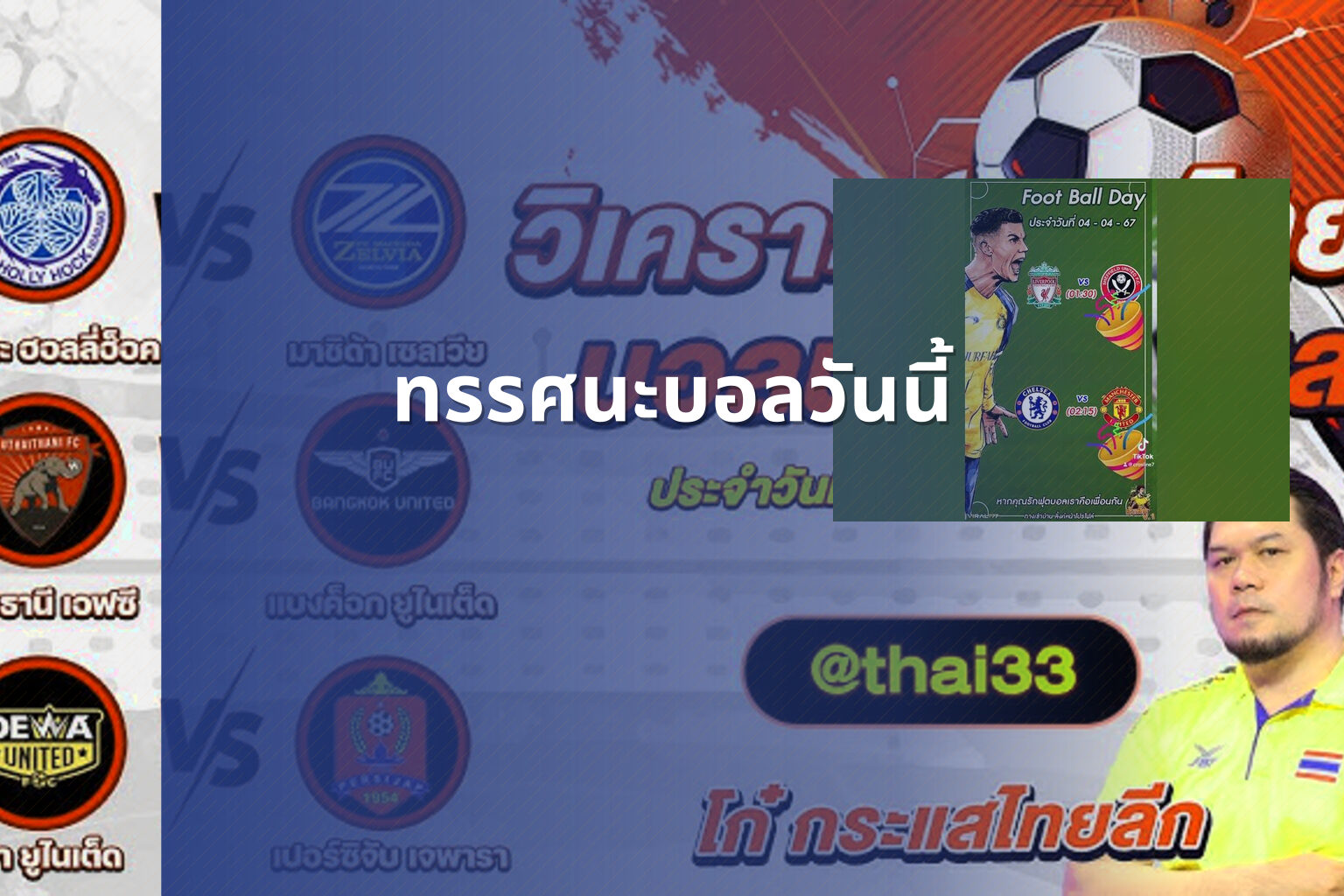 ทรรศนะบอลวันนี้ - sports analysis