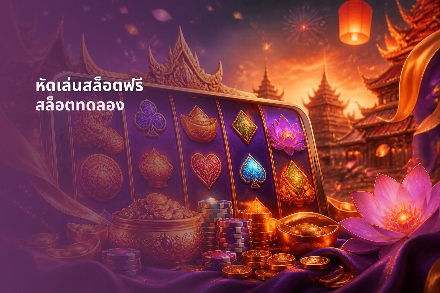 หัดเล่นสล็อตฟรี - slot games