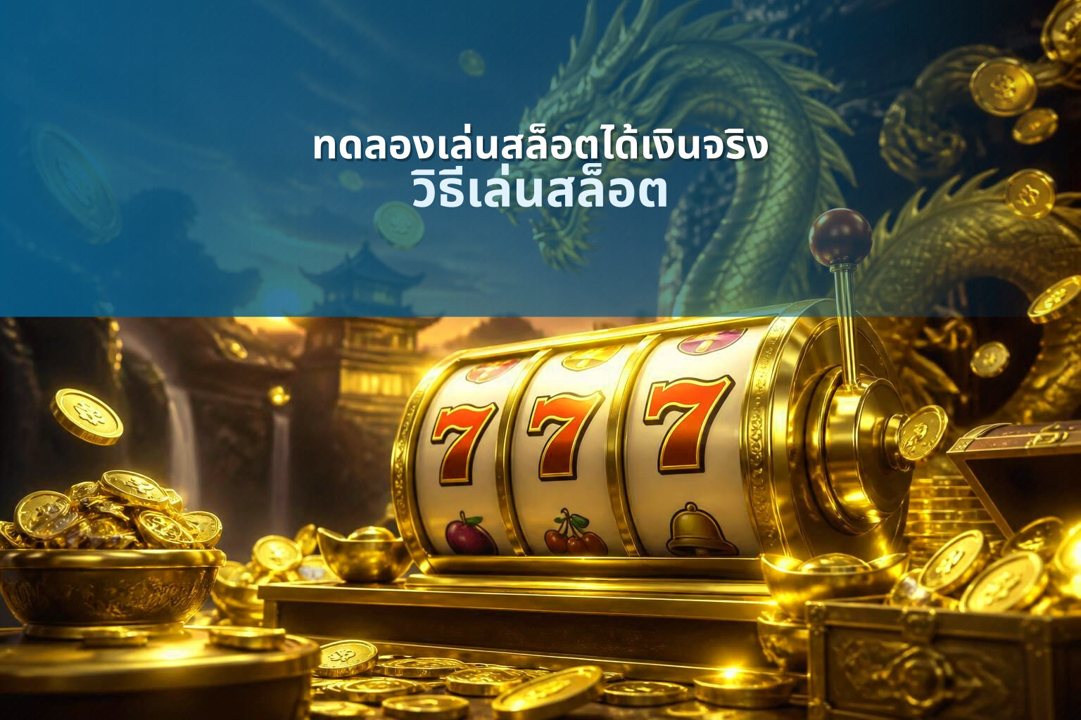 ทดลองเล่นสล็อตได้เงินจริง วิธีเล่นสล็อต