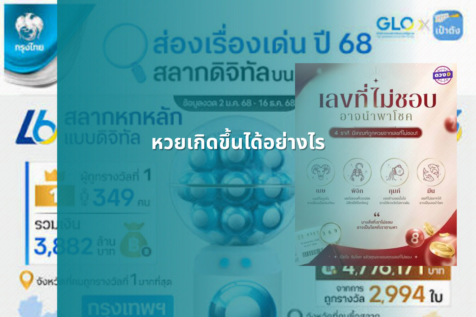 หวยเกิดขึ้นได้อย่างไร - หวย