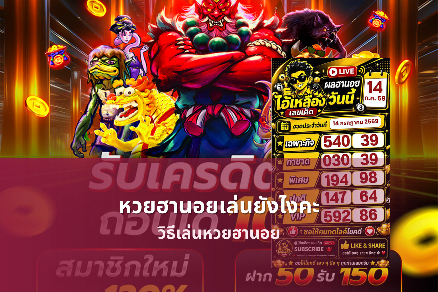 หวยฮานอยเล่นยังไงคะ - หวยฮานอย