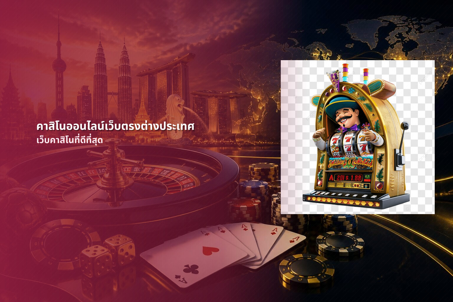 คาสิโนออนไลน์เว็บตรงต่างประเทศ - international online casino