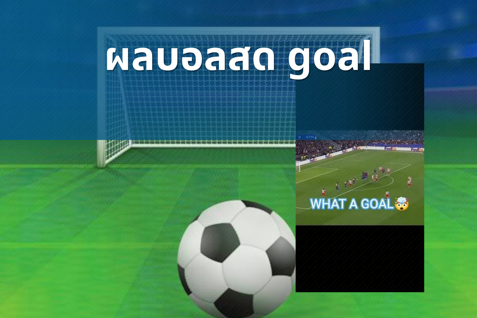 ผลบอลสด goal - live football scores