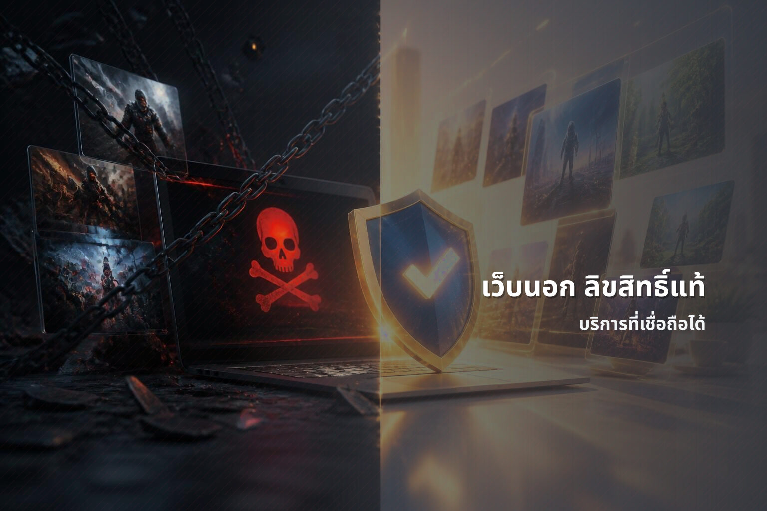 เว็บนอก ลิขสิทธิ์แท้ บริการที่เชื่อถือได้