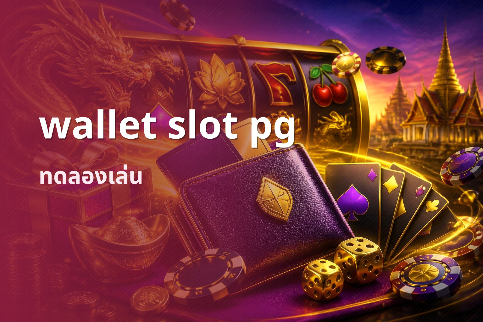 wallet slot pg ทดลองเล่น