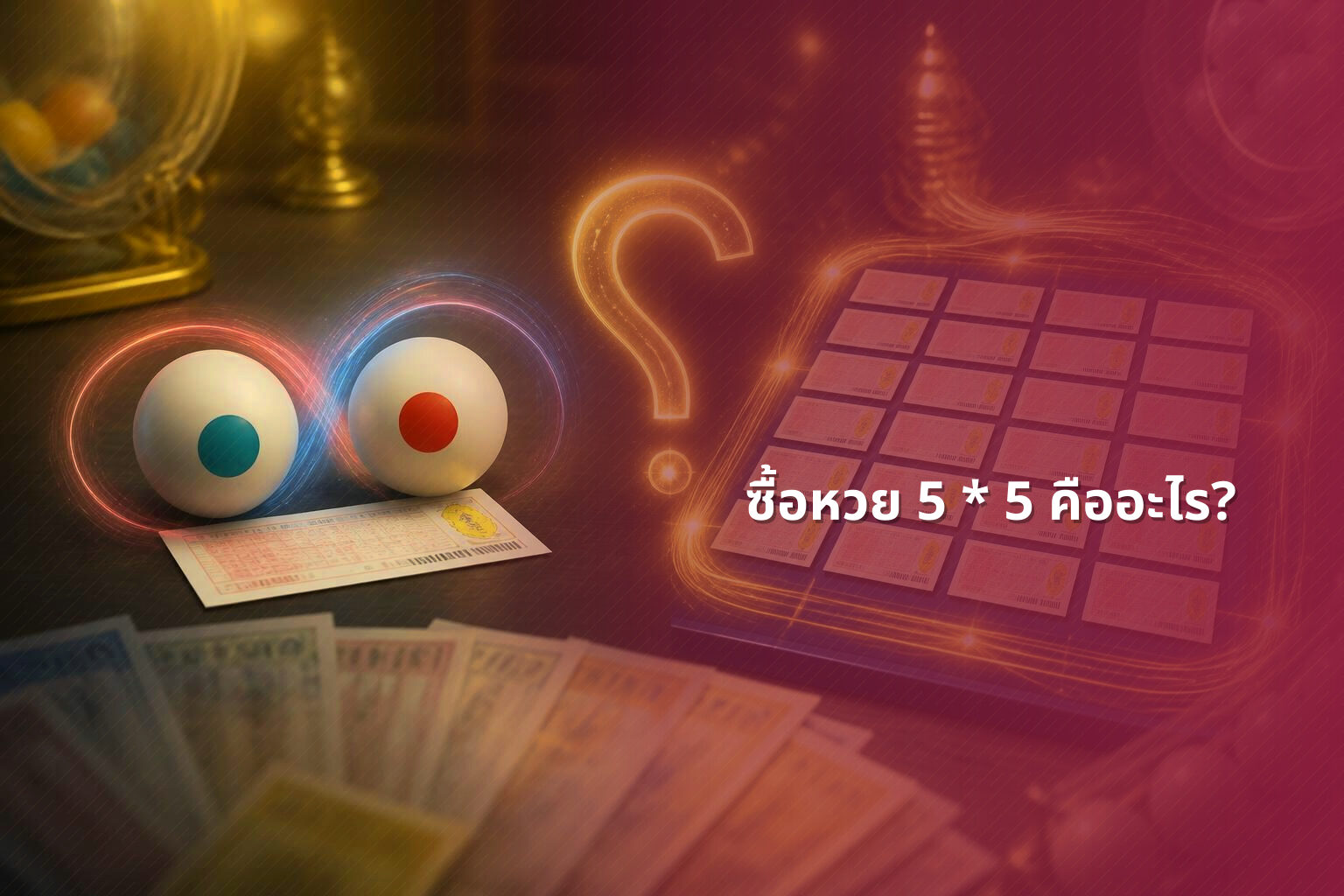 ซื้อหวย 5 * 5 คืออะไร? - หวย