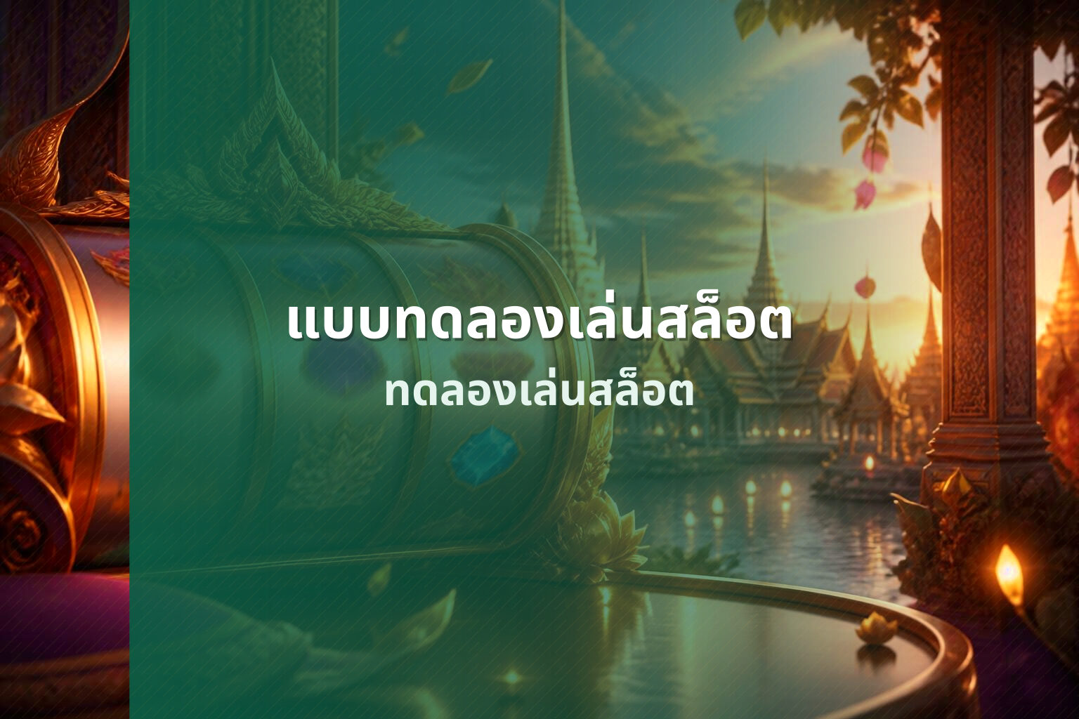แบบทดลองเล่นสล็อต ทดลองเล่นสล็อต