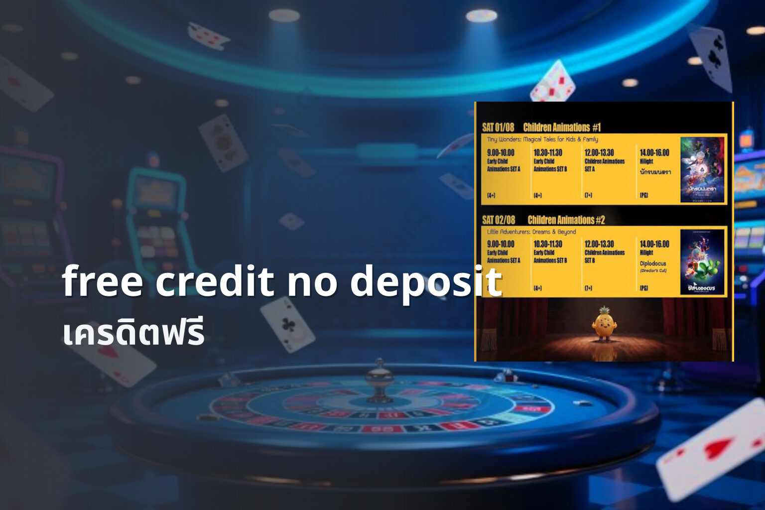 free credit no deposit เครดิตฟรี
