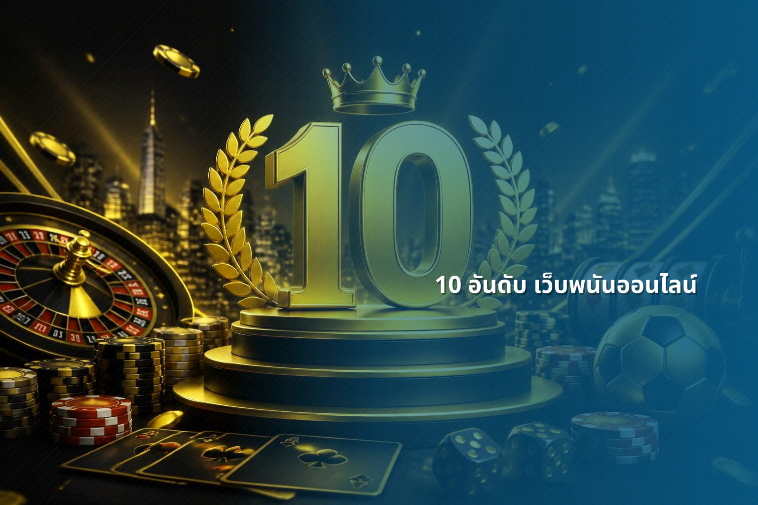 10 อันดับ เว็บพนันออนไลน์ - online gaming platforms