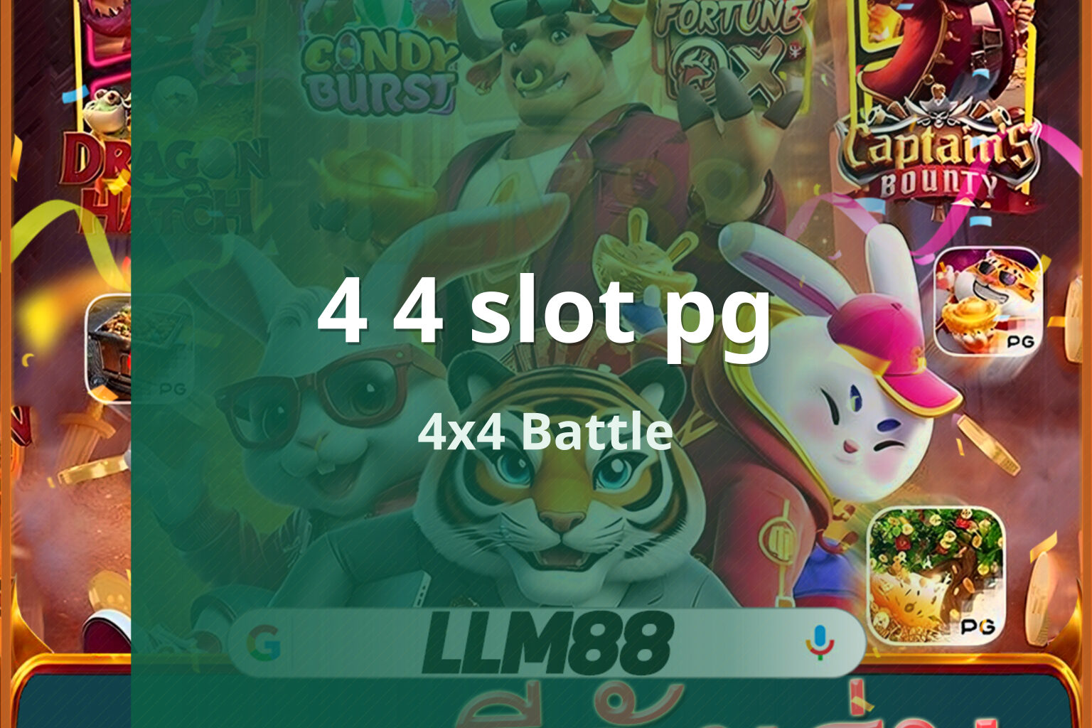 4 4 slot pg 4x4 Battle