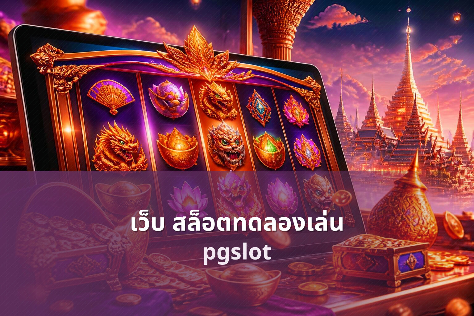 เว็บ สล็อตทดลองเล่น pgslot