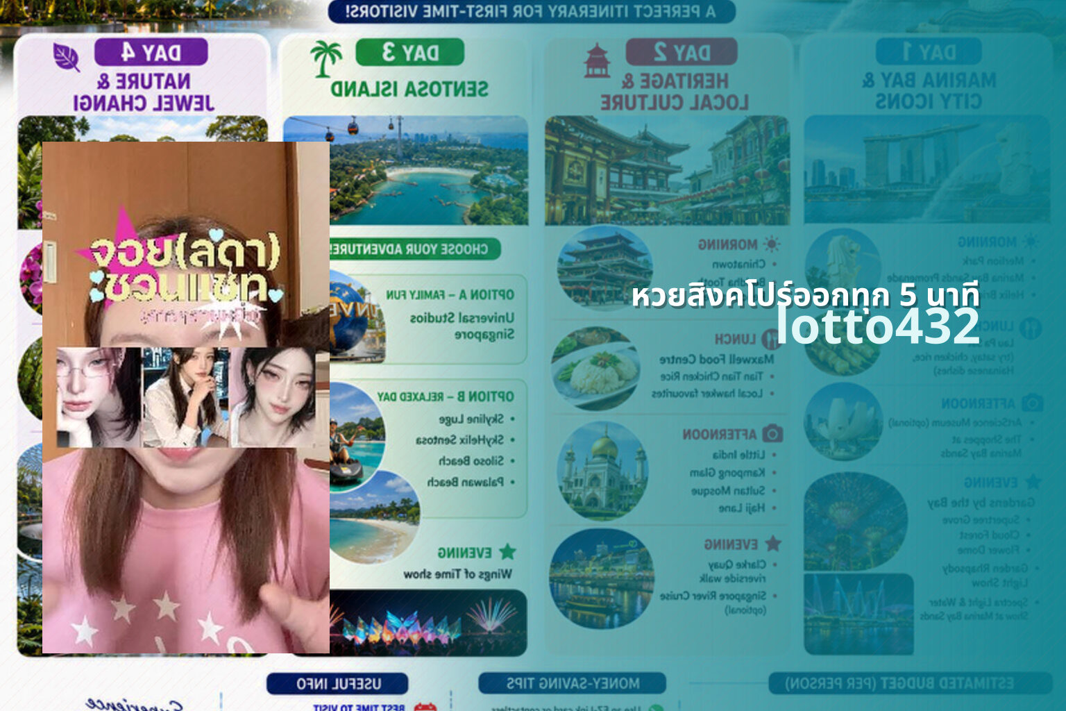 หวยสิงคโปร์ออกทุก 5 นาที lotto432