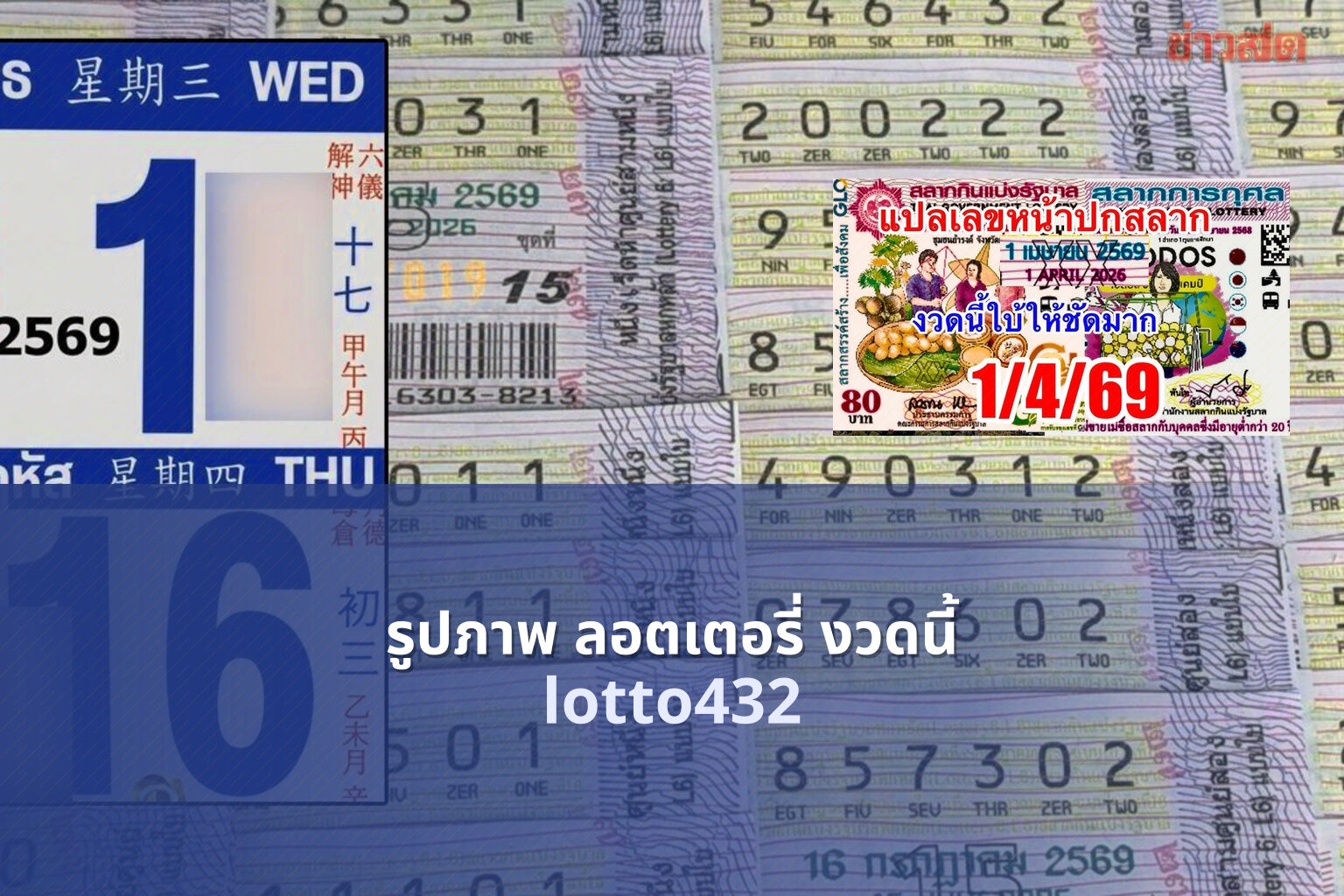 รูปภาพ ลอตเตอรี่ งวดนี้ - Lottery images for this draw