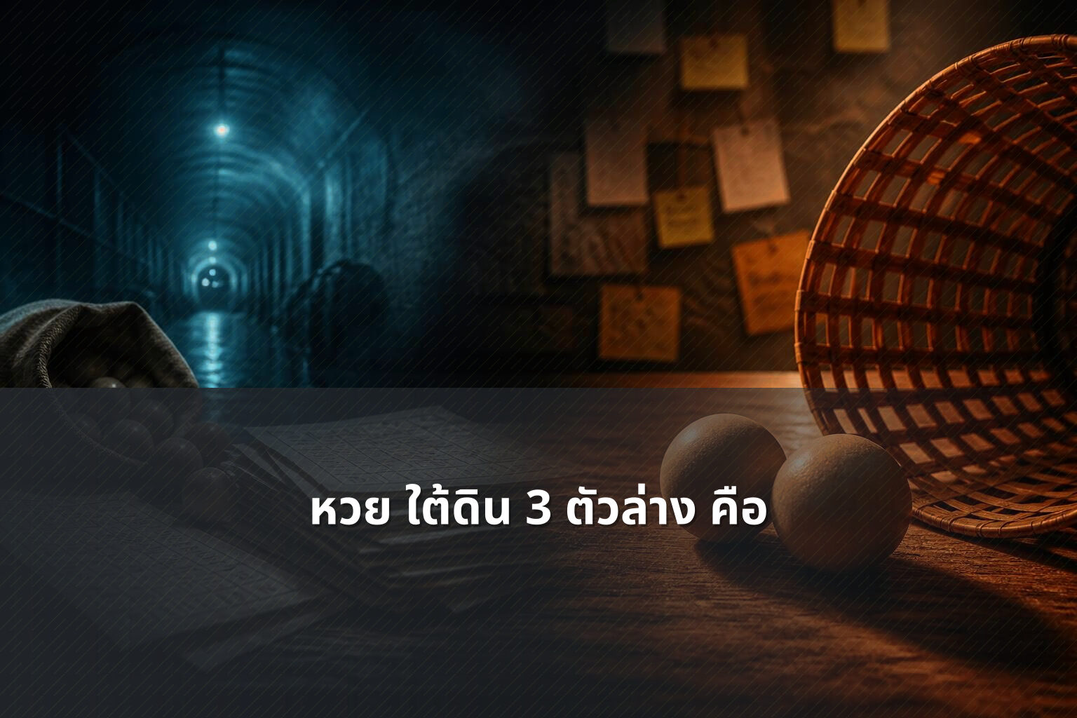 หวย ใต้ดิน 3 ตัวล่าง คือ - หวยใต้ดิน