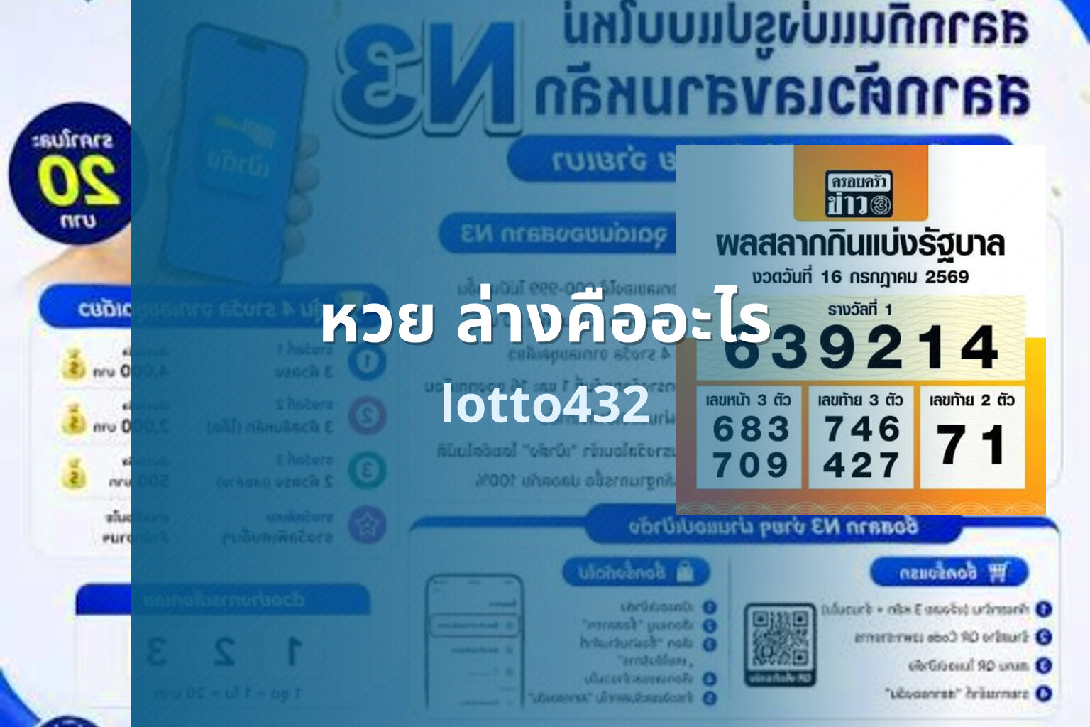หวย ล่างคืออะไร lotto432
