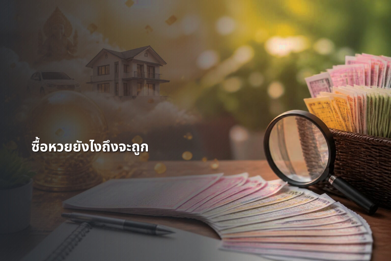 ซื้อหวยยังไงถึงจะถูก - how to win the lottery