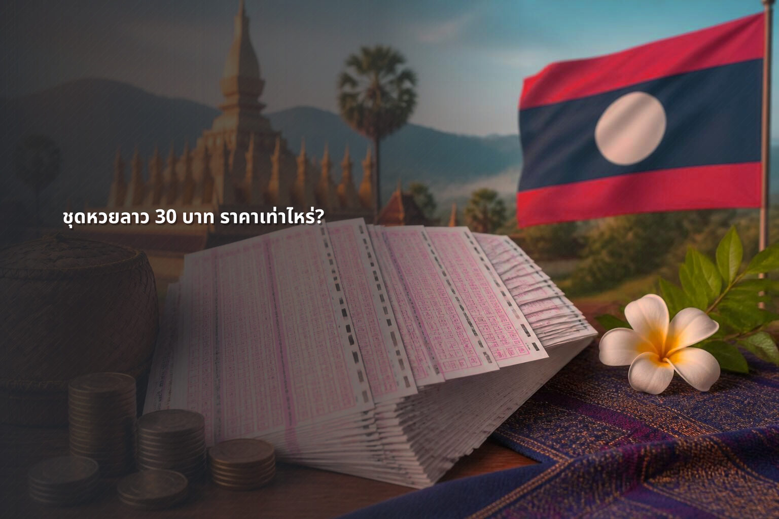 ชุดหวยลาว 30 บาท ราคาเท่าไหร่? - lottery pricing