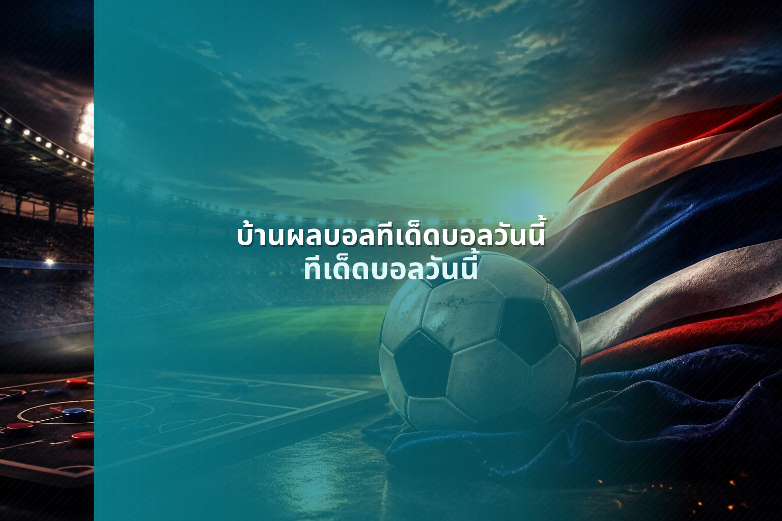 บ้านผลบอลทีเด็ดบอลวันนี้ - football match predictions