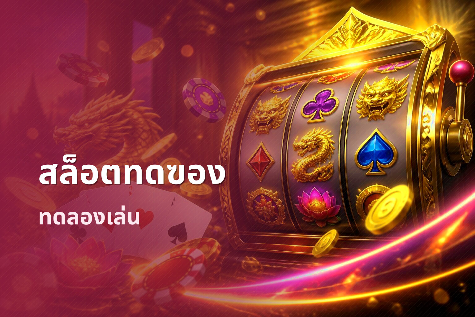 สล็อตทดฃอง ทดลองเล่น