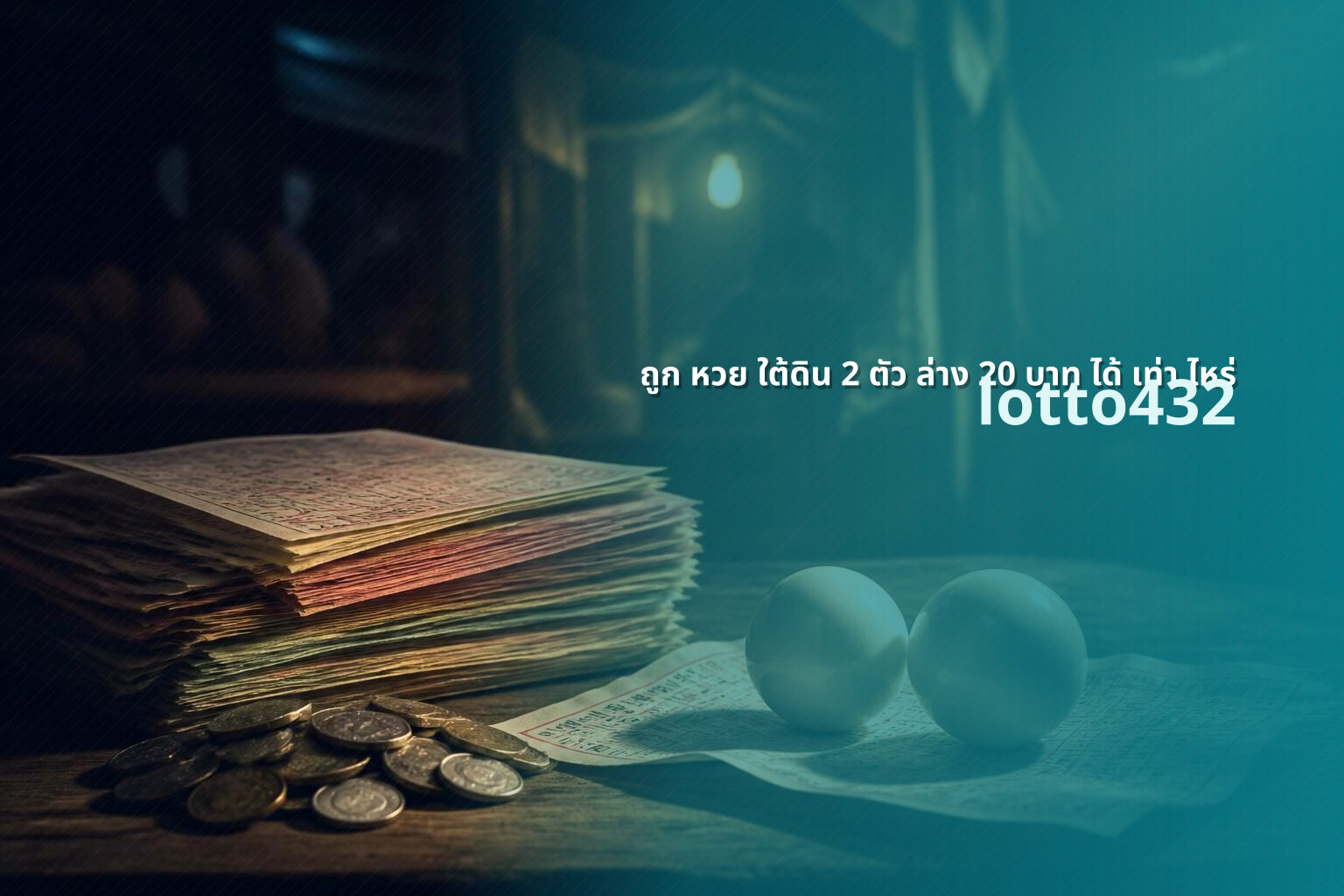 ถูก หวย ใต้ดิน 2 ตัว ล่าง 20 บาท ได้ เท่า ไหร่ lotto432