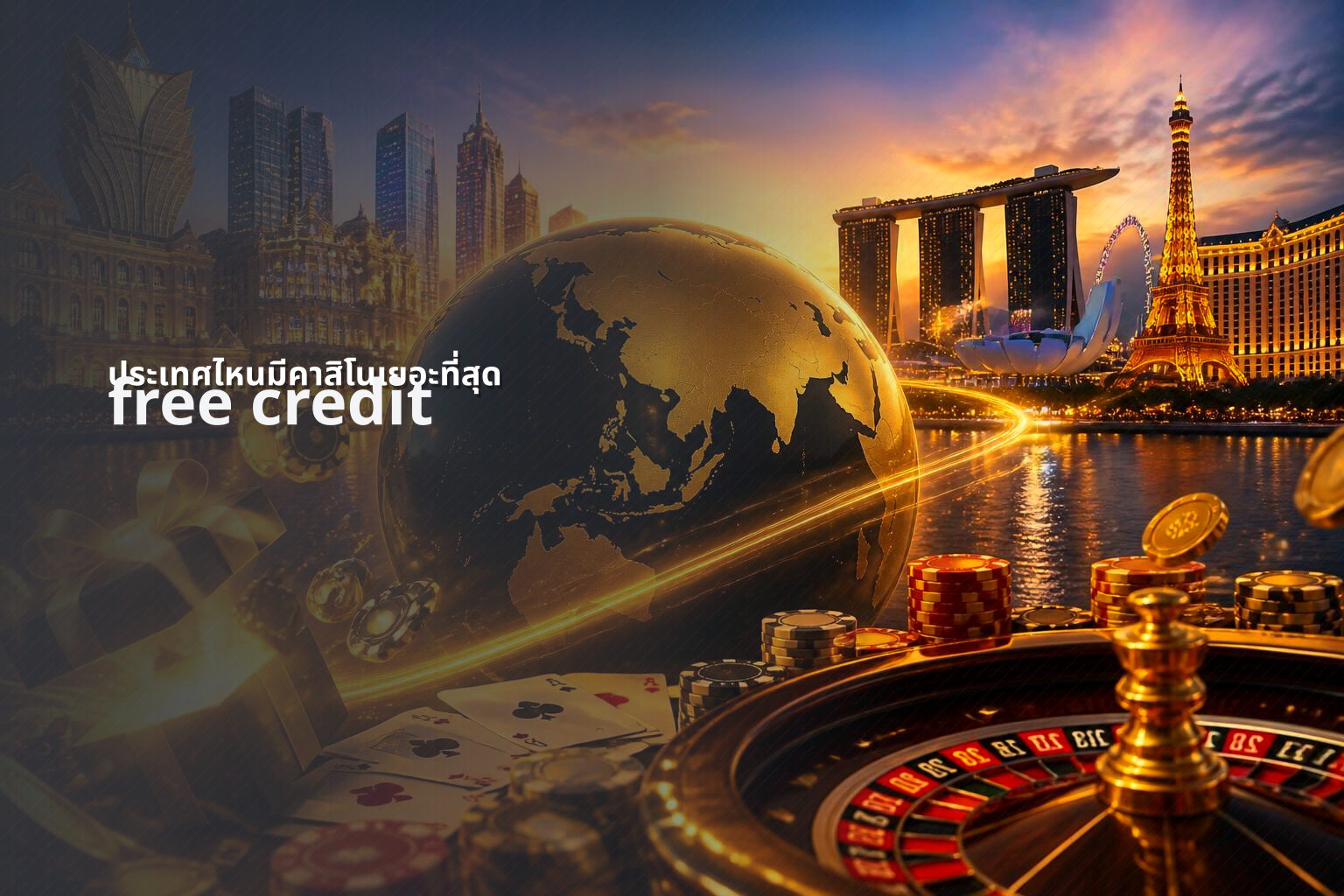 ประเทศไหนมีคาสิโนเยอะที่สุด free credit