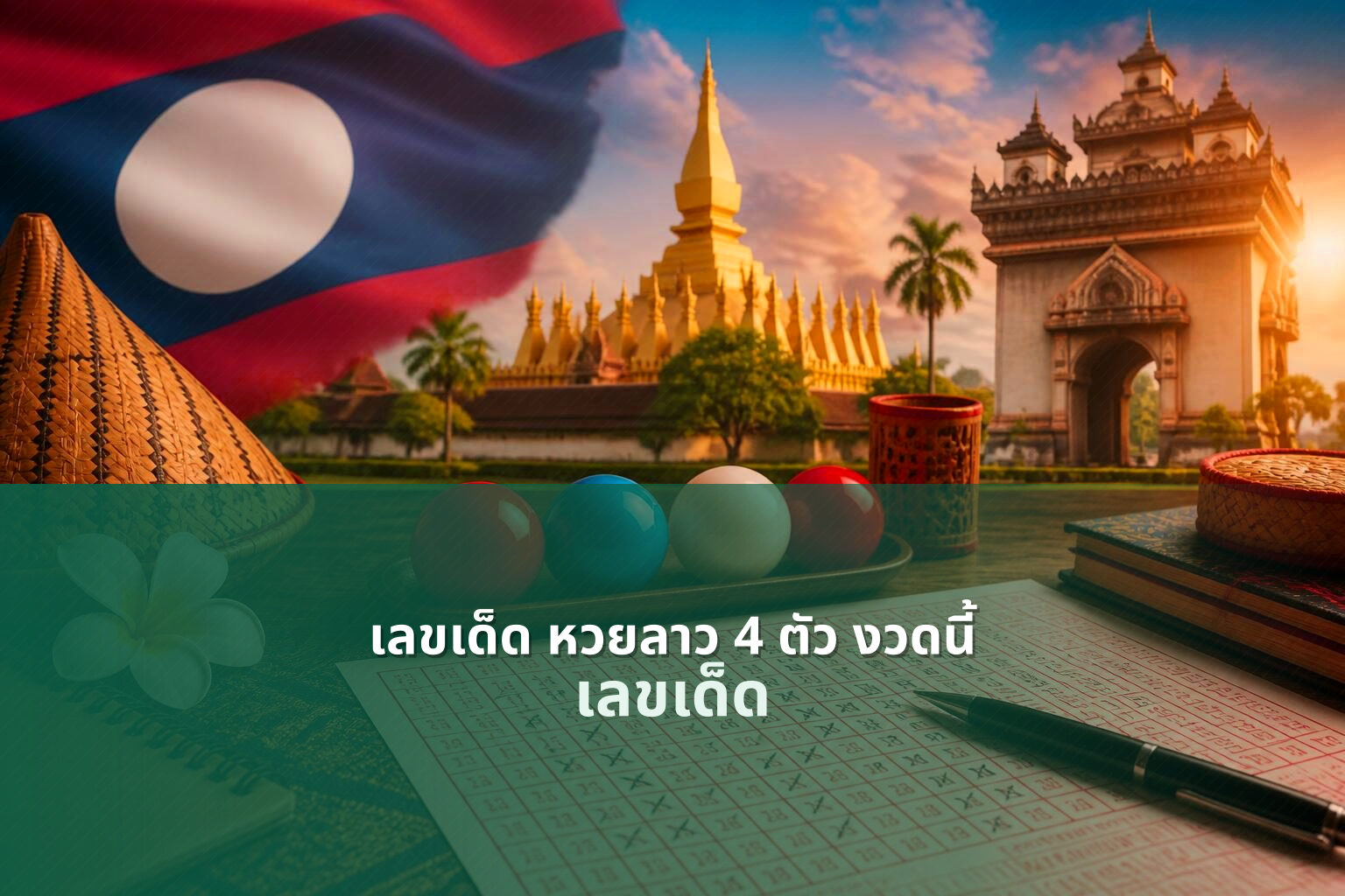 เลขเด็ด หวยลาว 4 ตัว งวดนี้ เลขเด็ด