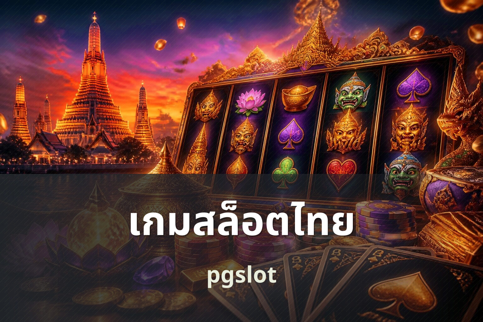 เกมสล็อตไทย pgslot