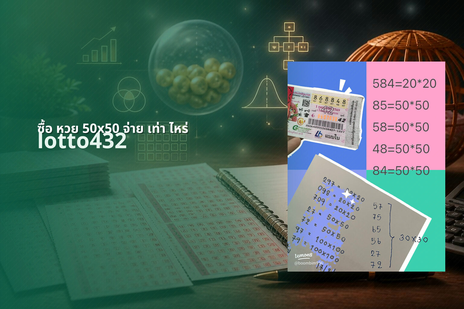ซื้อ หวย 50x50 จ่าย เท่า ไหร่ lotto432