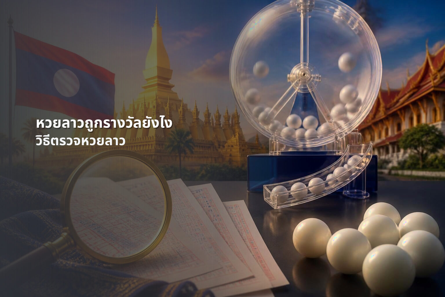 หวยลาวถูกรางวัลยังไง วิธีตรวจหวยลาว
