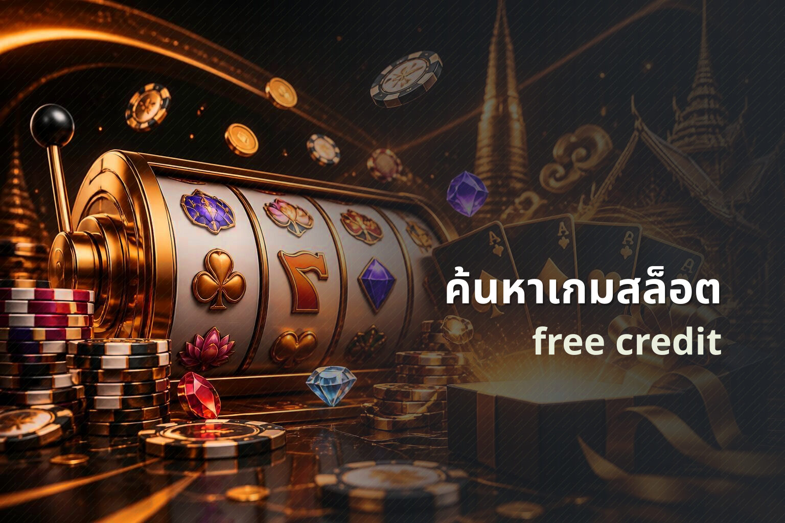ค้นหาเกมสล็อต free credit