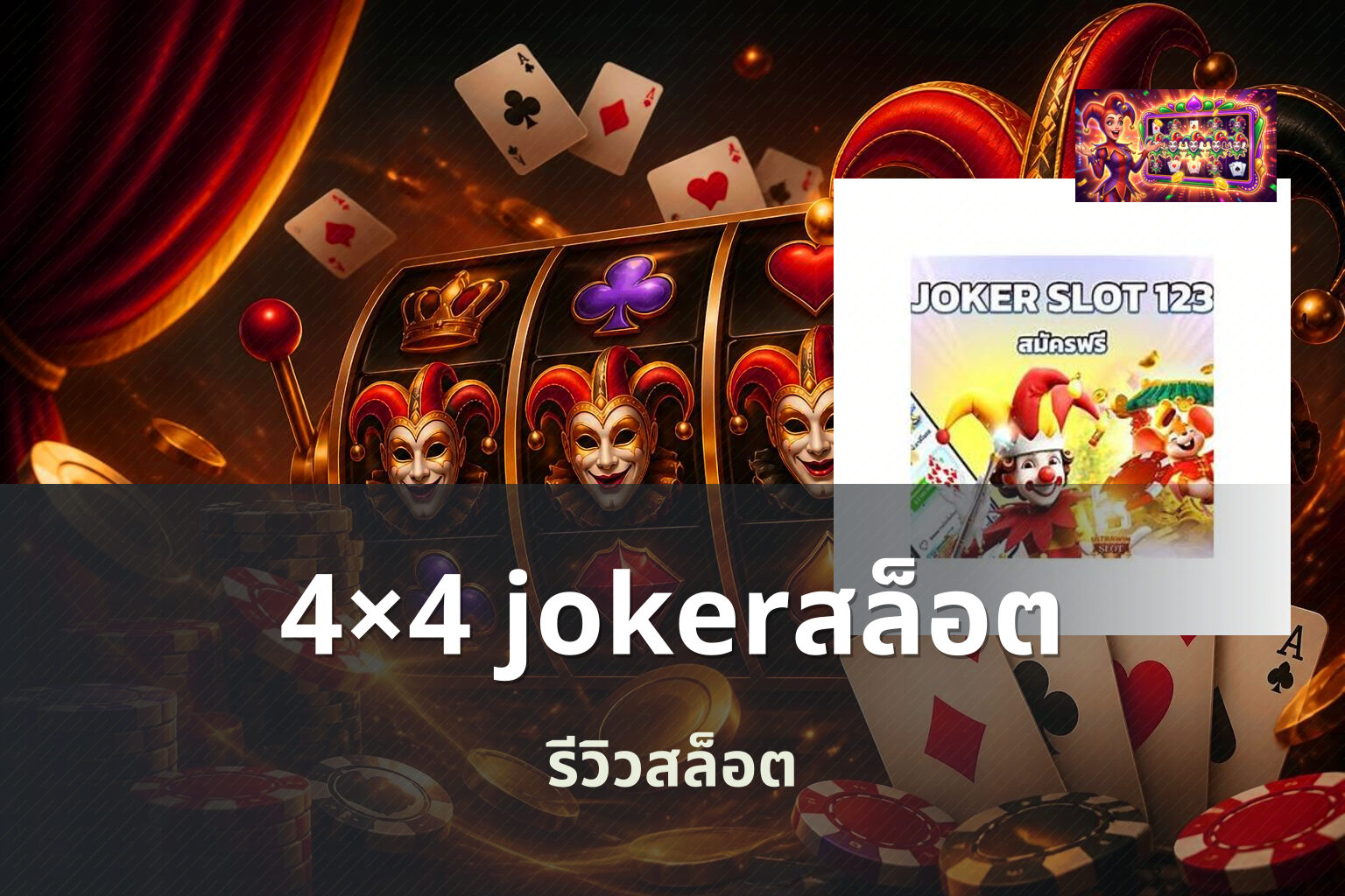 4×4 jokerสล็อต - joker slot games