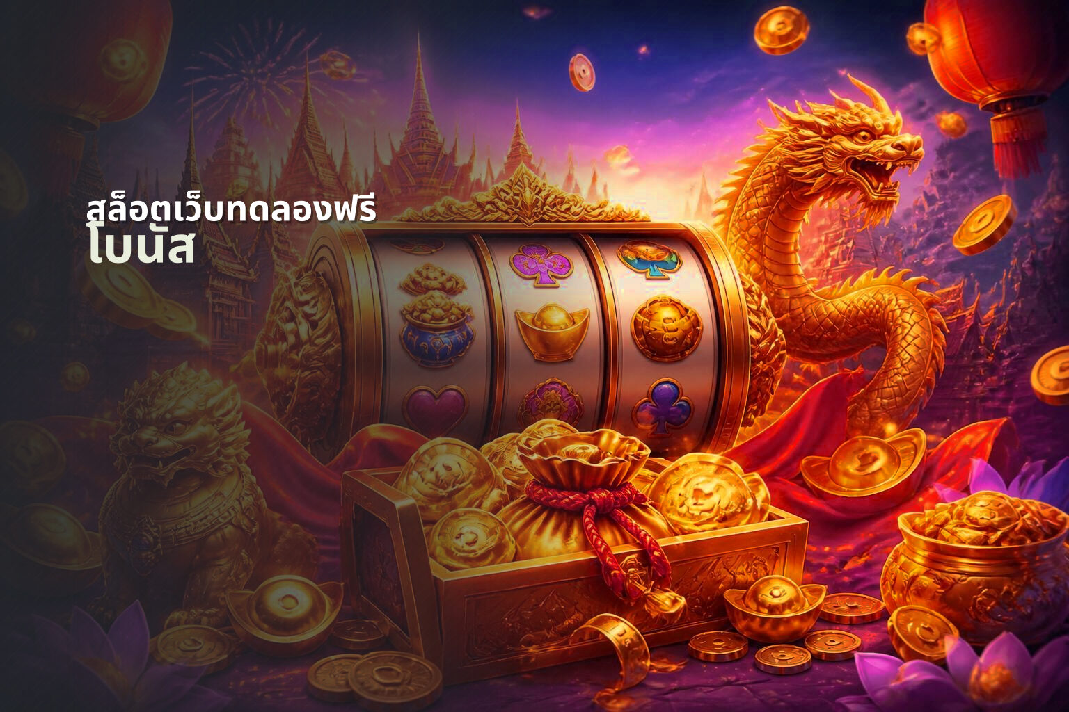 สล็อตเว็บทดลองฟรี โบนัส