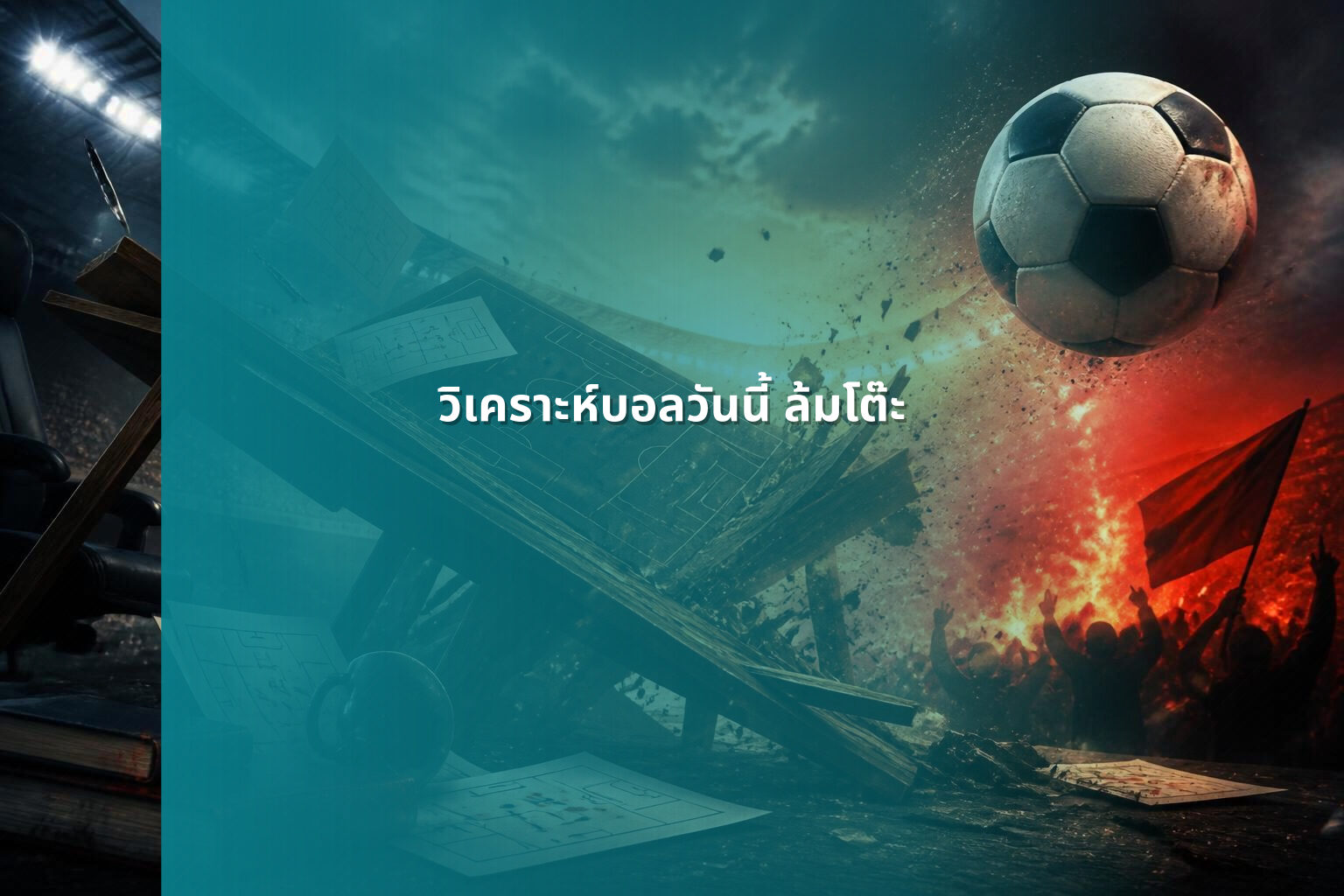 วิเคราะห์บอลวันนี้ ล้มโต๊ะ - sports betting analysis